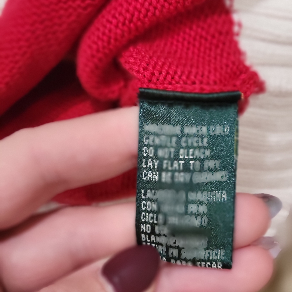Ralph Lauren Bold Red and White Striped Sweater - Picture 5 of 7